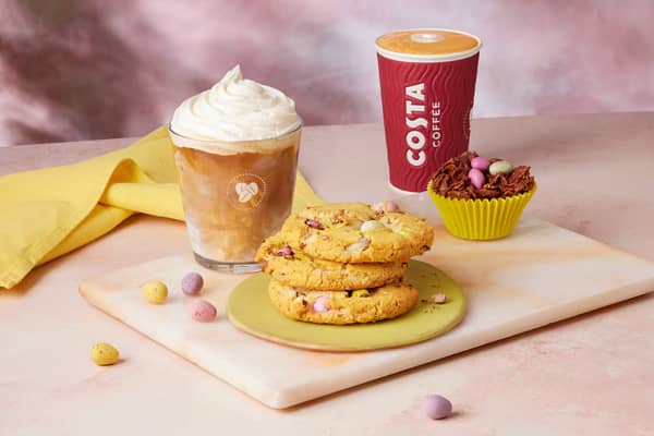 The Costa Coffee spring menu 2024 will launch on February 29 in celebration of leap year. Photo by Costa Coffee.