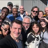 James Gunn shares selfie with Superman: Legacy cast