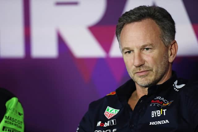 Christian Horner ahead of the 2024 F1 season