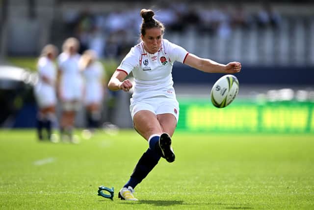 England's Emily Scarratt will be back in action for Loughborough this weekend