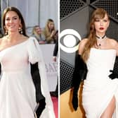 Who wore it better? Is Taylor Swift getting fashion inspiration from Catherine, Princess of Wales style? (Getty)