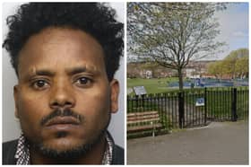 Yawhanes plied the woman with drink then dragged her into a park where he raped her. Picture: WYP / Google Maps