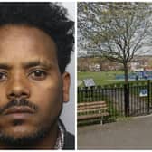 Yawhanes plied the woman with drink then dragged her into a park where he raped her. Picture: WYP / Google Maps