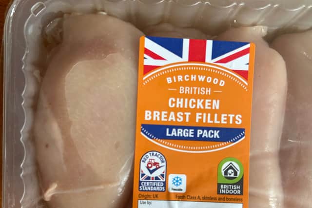 NationalWorld observed what appeared to be white striping on chicken breasts from one South London Lidl (Photo: NationalWorld)