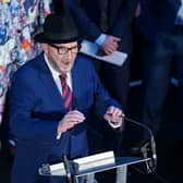 George Galloway was declared the winner of the Rochdale by-election, receiving just under 40% of the vote. (Credit: Peter Byrne/PA)