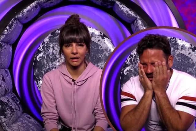 Roxanne Pallett and Ryan Thomas in Celebrity Big Brother 'punchgate' in 2018