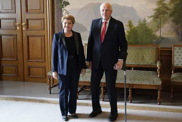 King Harald V of Norway was on holiday in Malaysia with his wife Queen Sonja when he became ill and had to have a pacemaker fitted
