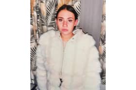Missing Person Appeal - Hollie Hewlett, 16 years from Pontefract. Medium length black hair, wearing white fluffy sliders & a white fluffy coat. Has links to the Bradford area. Any information or sightings ring 101, reference 1807 03/04/2024. Picture released by West Yorkshire Police