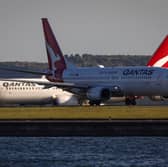 An investigation has been launched after two Qantas Boeing 737 aircraft collided into each other on the tarmac at Perth Airport. (Photo: AFP via Getty Images)