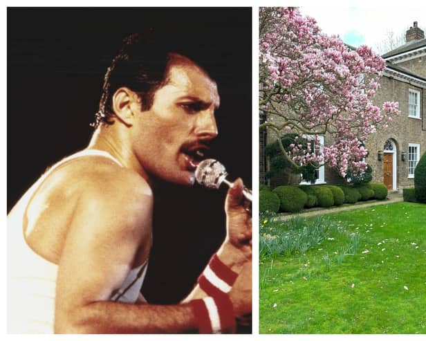 The London residence of the late music legend of Freddie Mercury is for sale for excess of £30 million. The stunning Garden Lodge is situated in Kensington