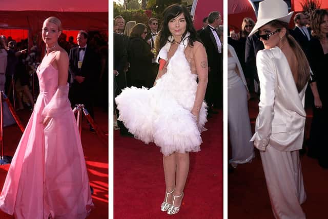 Iconic Oscars outfits the good and the bizarre (Gwyneth Paltrow, Bjork and Celine Dion) Getty