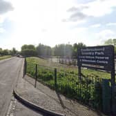 The cat's body was found at the Eastbrookend Country Park in East London (Photo: Google Street)