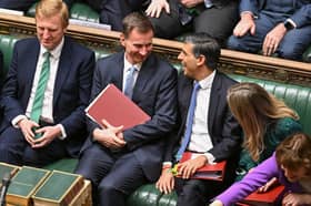 Jeremy Hunt and Rishi Sunak after the Budget. Credit: UK Parliament/Maria Unger