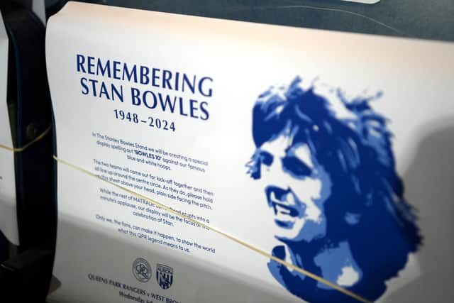 QPR remembered Bowles as 'arguably the greatest player in our club's history'.