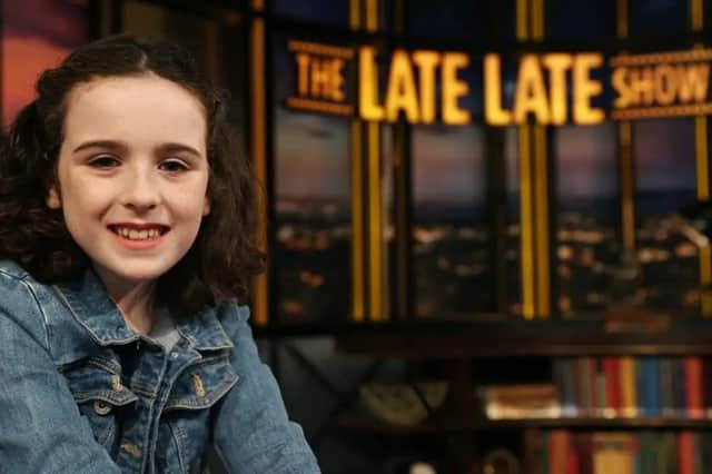 Saoirse Ruane, who inspired a  toy appeal in Ireland who has died aged 12 from cancer Picture: RTE 1