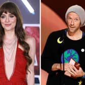 Dakota Johnson and Chris Martin are ‘engaged’ and have ex-wife Gwyneth Paltrow's full blessing (Getty) 
