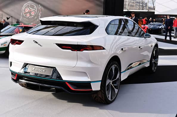 The driver of Jaguar I-Pace has recalled terrifying moments he realised the brakes stopped working on the motorway. Picture: NurPhoto via Getty Images