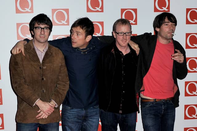 Dave Rowntree (second from the right), drummer for Britpop icons Blur, has been selected as the Labour candidate for Mid Sussex. (Credit: Getty Images)