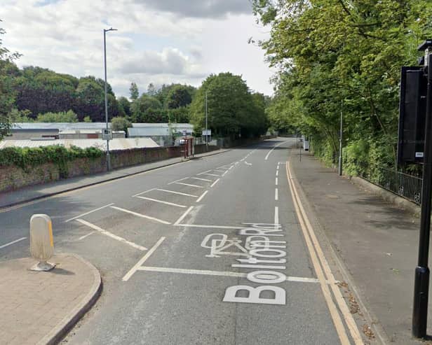 Police are appealing for witnesses to the collision on Bolton Road, Bradford. Picture: Google