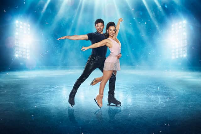 Ryan Thomas has made it to the Dancing on Ice final (Photo: ITV)