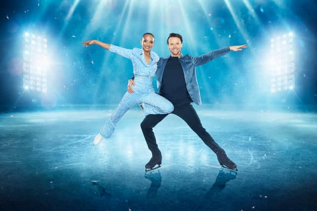Adele Roberts has made it to the Dancing on Ice final (Photo: ITV)