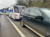 Boy, 11, arrested after driving BMW towing suspected stolen caravan on the M1 near Leeds