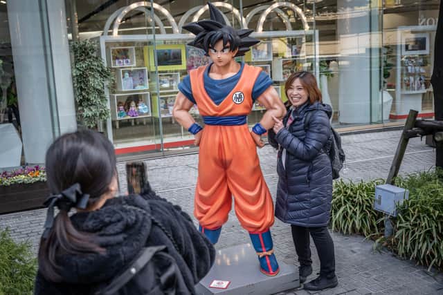 Son Goku, a character form the Dragon Ball series, is one of the most recognisable figures in popular media. (Credit: Getty Images)