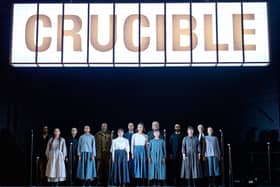 Arthur Miller's The Crucible performed at The Crucible theatre in Sheffield