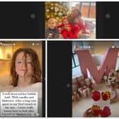 Some of the content celebrities have posted to their Instagram Stories to mark Mother's Day 2024. Photos by Instagram and Dani Dyer (top), Frankie Bridge (bottom left) and Molly-Mae Hague (bottom right).