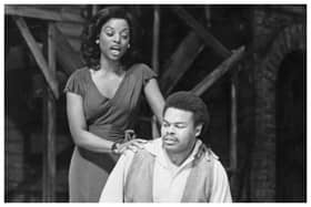 Wilhelmenia Fernandez  has passed away of cancer at 75. Here she is (as Bess) during rehearsals of 'Porgy and Bess' at the Palais des Congrès de Paris, France, 18th January 1978. 