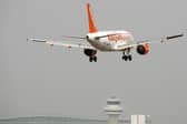 An easyJet flight was forced to emergency land at Manchester Airport after an "urgent" medical issue was reported on board. (Photo: AFP via Getty Images)