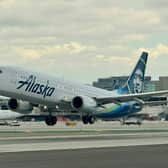 An Alaska Airlines Boeing 737 flight was found with its cargo door open when it landed in Portland - adding to safety concerns following the window blow-out incident. (Photo: AFP via Getty Images)