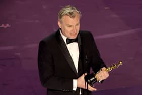 Christopher Nolan accepts the Best Directing award for "Oppenheimer" onstage during the 96th Annual Academy Awards at Dolby Theatre on March 10, 2024 in Hollywood, California. (Photo by Kevin Winter/Getty Images)
