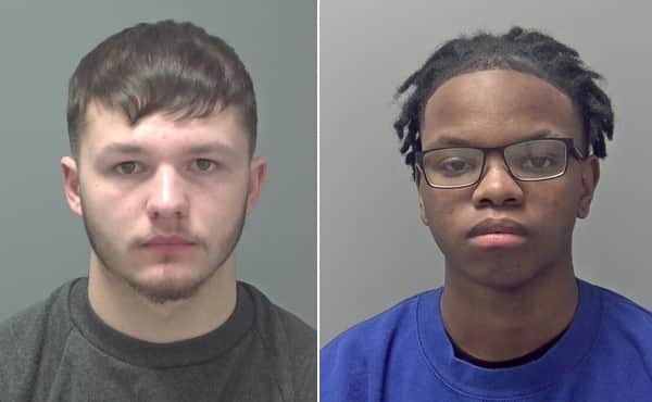 Alfie Hammett & Joshua Howell, both 19, have been handed life sentences for the murder of an 18-year-old man in Ipswich at the beginning of last year. (Credit: Suffolk Police)