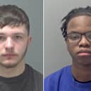 Alfie Hammett and Joshua Howell, both 19 years old, have been handed life sentences for the murder of an 18-year-old man in Ipswich at the beginning of last year. (Credit: Suffolk Police)