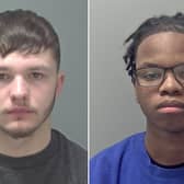 Alfie Hammett and Joshua Howell, both 19 years old, have been handed life sentences for the murder of an 18-year-old man in Ipswich at the beginning of last year. (Credit: Suffolk Police)