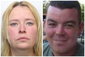 Lisa Ellwood was convicted of murdering Ryan Ellwood at their home in Wakefield Pictures from West Yorkshire Police