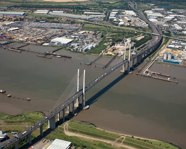Drivers are being warned of major delays across the Dartford Crossing due to an ongoing "police led incident". (Credit: Getty Images)