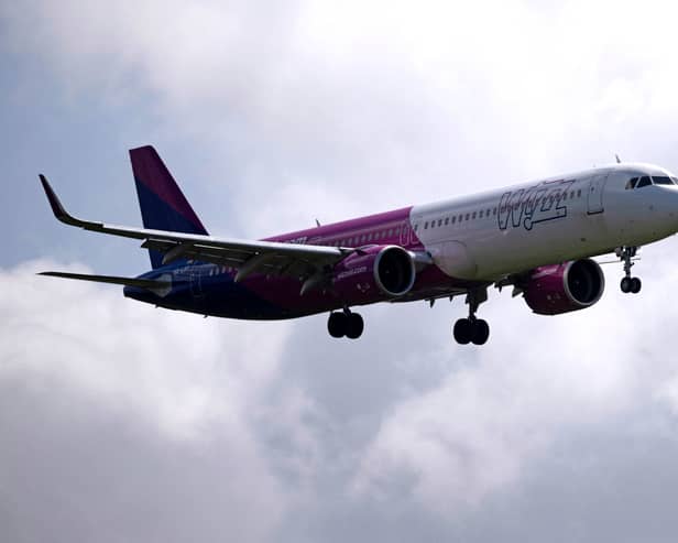 A British doctor on board a Wizz Air flight from Jordan to London helped deliver a baby after a woman went into labour mid-air. (Photo: AFP via Getty Images)