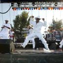 Soul group "The Gap Band" performs at SoulFest Atlanta 2004. Photo by Getty Images.