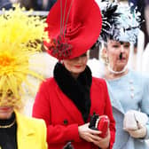 Racegoers arrive ahead of day two of the Cheltenham Festival 2024 at Cheltenham Racecourse on March 13. Picture: Michael Steele/Getty Images