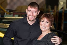 Paul Chase Malone, the husband of Shameless actress Tina Malone died aged 42 in March. She’s now announced he died of suicide. Photo by Getty Images.