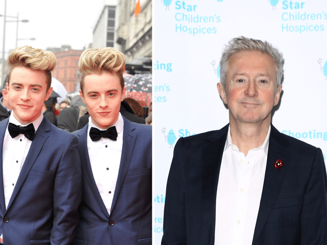 Celebrity Big brother housemate Louis Walsh provoked former X Factor duo Jedward following his comments about the boys on last night's episode, with the pair branding for ex-talent show judge a "cold-hearted b*****d". (Credit: Getty Images)