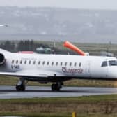 A Loganair flight from Aberdeen to Bristol was forced to divert and make an emergence landing in Newcastle over a "technical issue". (Photo: PA)