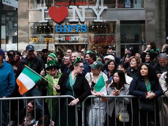 The historic St Patrick's Day parade in New York City has started - here is how to watch it live and the map of the route. (Photo: Getty Images)