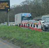 National Highways has warned motorists that there are major delays on the M25 and its diversion routes amid the closure of the motorway. (Photo: Yui Mok/PA Wire)