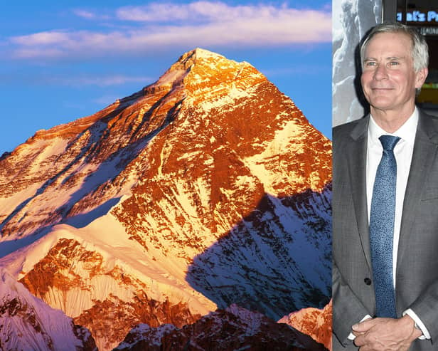 Everest filmmaker David Breashears, who has died aged 68. Everest picture: Canva: David Breashears picture: Getty