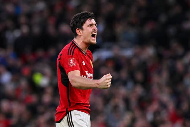 Harry Maguire after Manchester United beat Liverpool 4-3 in FA Cup quarter-final
