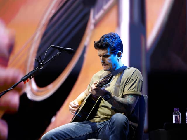 What time does John Mayer concert start at London's O2 Arena? Set length for Solo Acoustic Tour