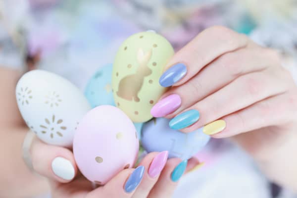 Four Easter 2024 nail trends, according to Mylee ambassador and celebrity manicurist Tinu Bello. Stock image by Adobe Photos.